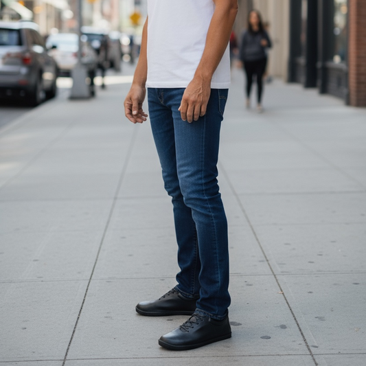 Mens Leather Sneaker